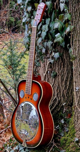 Resonatorgitarre mit - 4/4,