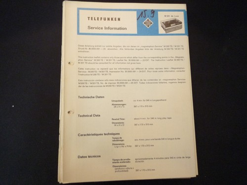 Original service manual - original,