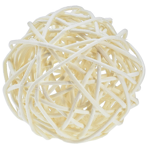 Rattankugel deko für tisch - rattankugel,