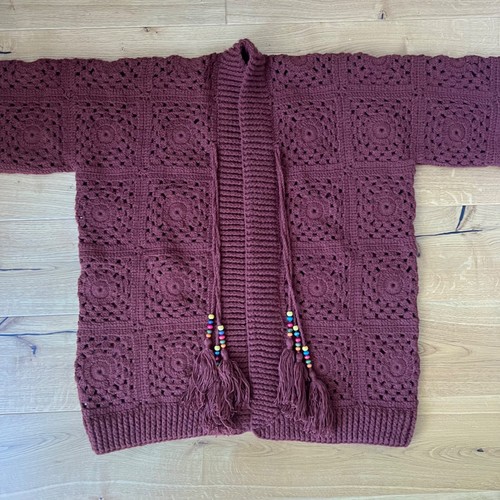 Handgestrickte damenjacke - handgestrickte,