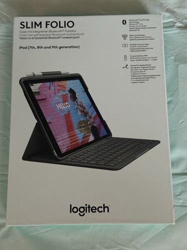 Logitech slim folio - folio, tastatur