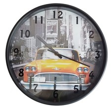 Wanduhr new york taxi - taxi, uhr