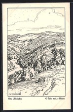 Künstler-AK Otto Ubbelohde: O