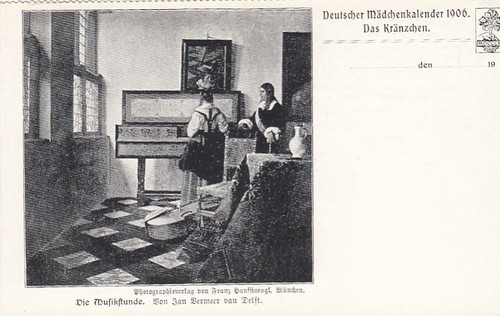Das kränzchen jan vermeer van - kränzchen,