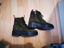 Leder Stiefeletten (Rauleder)