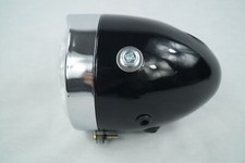 Puch Maxi N S Scheinwerfer Eierlampe schwarz Mofa Moped Lampe NEU