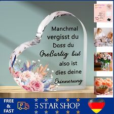 Inspirierende Acrylplakette