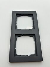 Gira 021123 System 55 E2 2-fach Rahmen anthrazit dunkelgrau