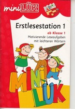 Mini LÜK - Heft -  Erstlesestation 1