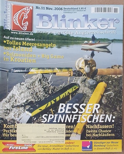 Angelzeitschrift blinker - angelzeitschrift,