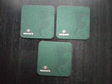 Bierdeckel Becks  3  Stück