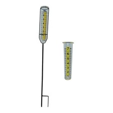 Regenmesser klare Zahlen Regenmessrohr für Bauernhof Rasen Hof