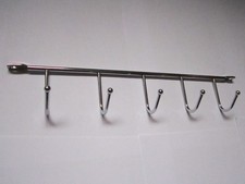 Hakenleiste Metall verchromt