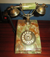 Telefon onyx grüner - telefon,