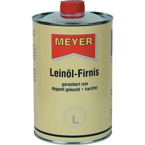Leinöl firnis honigfarben - leinöl-firnis, 1l
