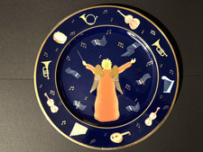 Weihnachtsteller Bulgari Rosenthal Teller Weihnachten "Concerto di Natale" 2001