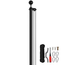 9,14m Abnehmbarer Fahnenmast