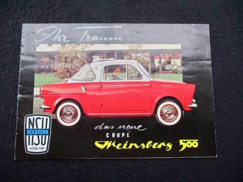 Nsu fiat weinsberg 500 coupe - nsu,