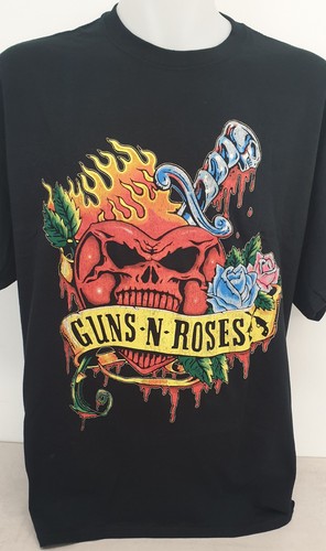 Guns roses skull heart - n´roses,