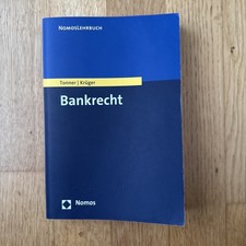 Bankrecht tonner krüger nomos - bankrecht,