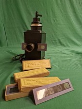 Laterna Magica mit historischen Bildstreifen