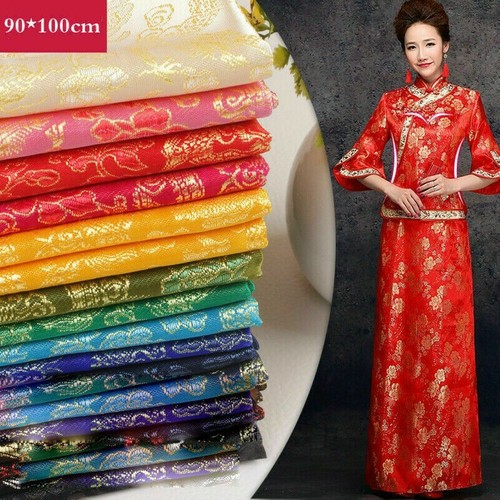 Retro satin kunstseide stoff - satin,