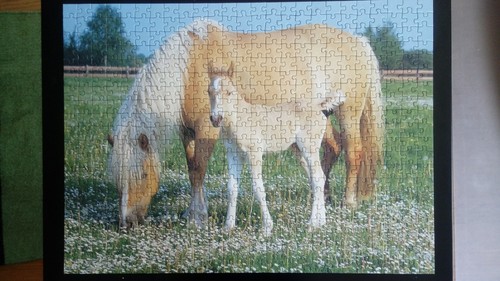 Pferde puzzle vollständig - pferde-puzzle,,