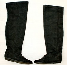 OVERKNEE ECO VELOUR STIEFEL