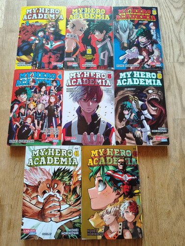 Carlsen manga hero academia - my,