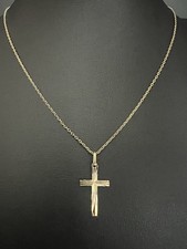 Goldkette 585 Anhänger Kreuz