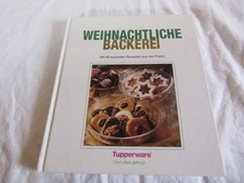 TUPPERWARE Weihnachtliche Bäckerei Plätzchen Backbuch weiß Top