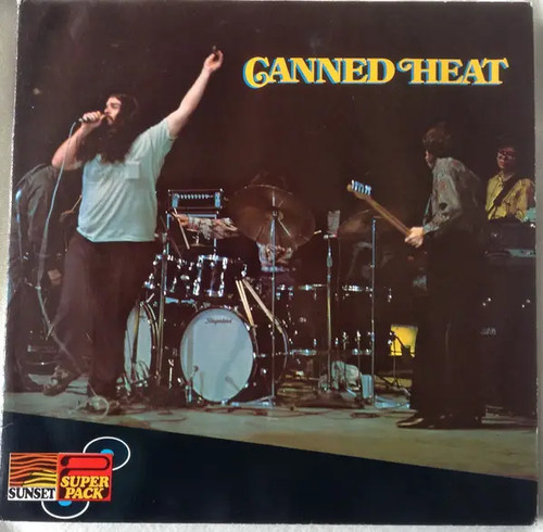 Canned heat near - canned, sunset