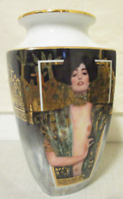 Artis Orbis Goebel Gustav Klimt Judith 1 Vase Tischvase Erotik rar 21x12cm