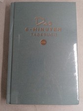 6-Minuten Tagebuch für Erwachsene 2025 Achtsamkeitstagebuch Aquarellblau (P081)