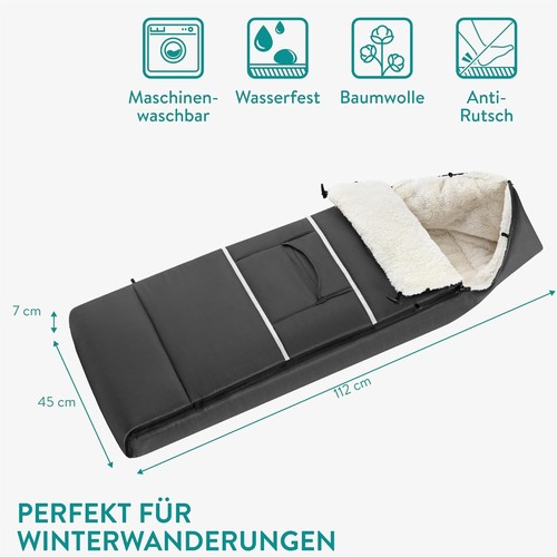 Navaris fußsack kinderwagen - navaris,