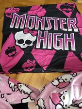 Monster high kopf - kopf, kissenbezug