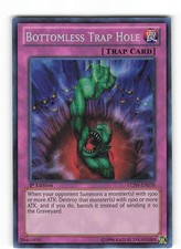 Yugioh BODENLOSE FALLGRUBE , lcjw-en078 Secret Rare englisch Exc 1. Auflage