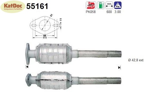 Katalysator fiat punto - fiat,