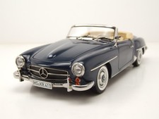 Mercedes 190 SL Cabrio 1957 dunkelblau Modellauto 1:18 Norev