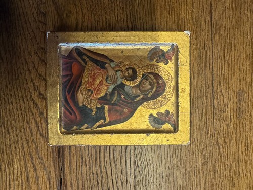 Byzantinische ikone maria - byzantinische,