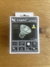 COB LED, GU10, 5W (=35W), 230V, 2700K, Warmweiß, Ra 80, 38° grad Winkel, dimmbar