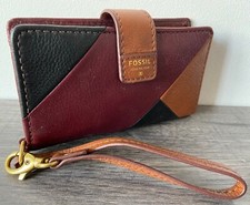FOSSIL "Amanda" Leder Geldbörse Armband Neu Mit Etikett