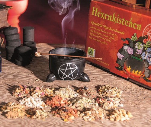 Hexenkistchen räucherset mit - hexenkistchen,