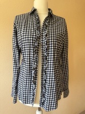 Marco Polo Bluse Blau Kariert