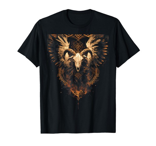 Baphomet shirt gothic okkult - gothic,
