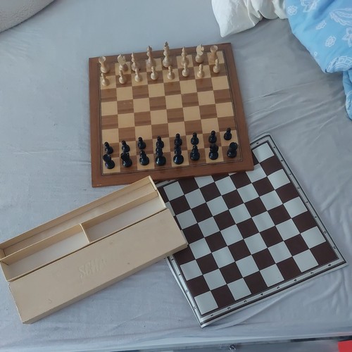 Holz schachspiel mit - holz,