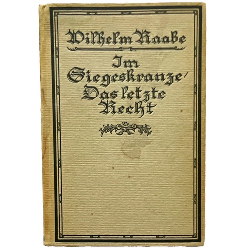 Wilhelm raabe im - wilhelm, •