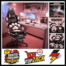 Pink Cute Katze Gaming Stuhl