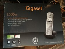 Gigaset E500H titanium Großtastentelefon in Original VP mit  Anleitung TOP