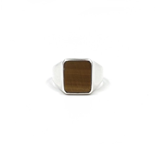 925 silber ring tigerauge - ring,
